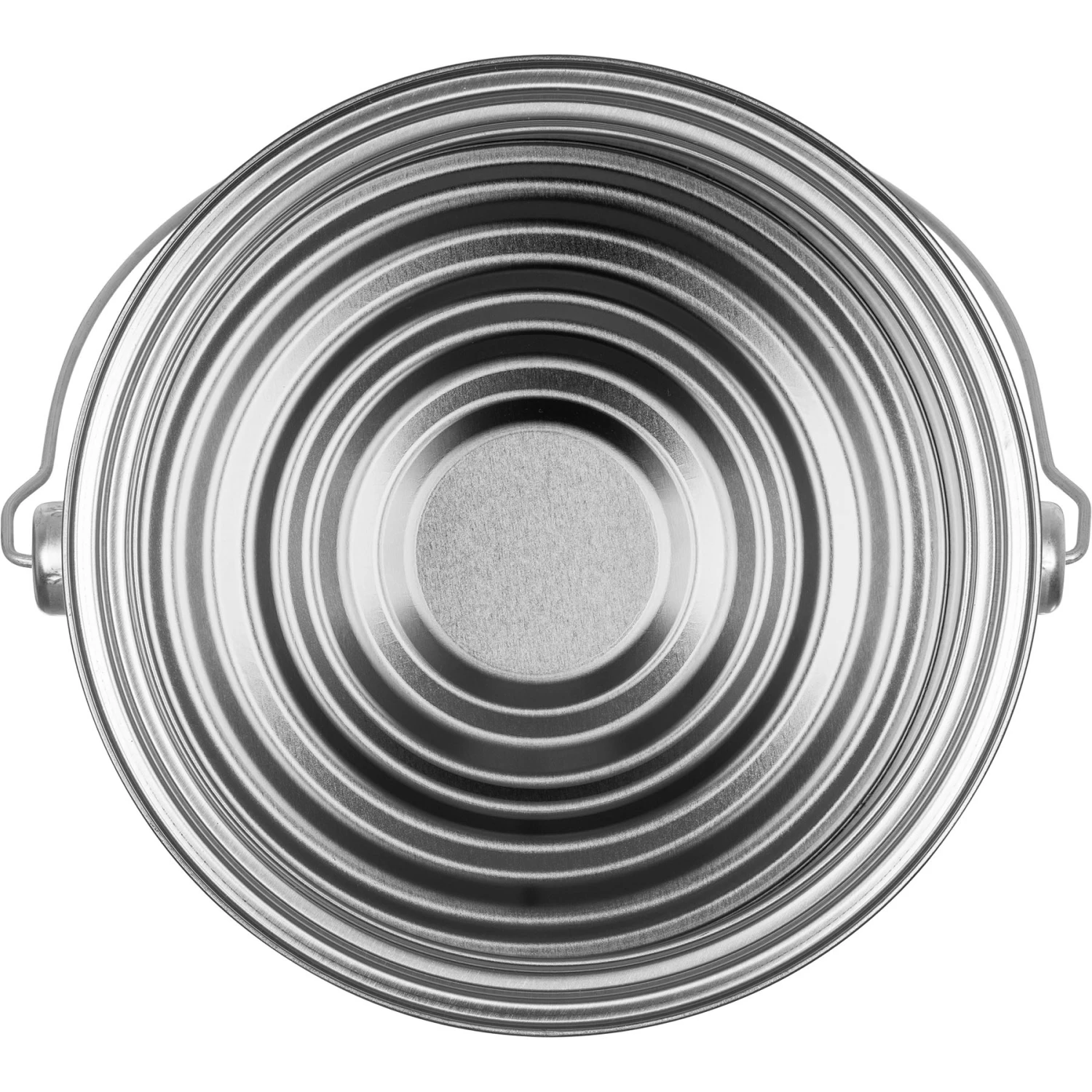 1 Gallon Metal Paint Can W/Ears, Bail And Lid, Unlined, 7.66" H - Image 4