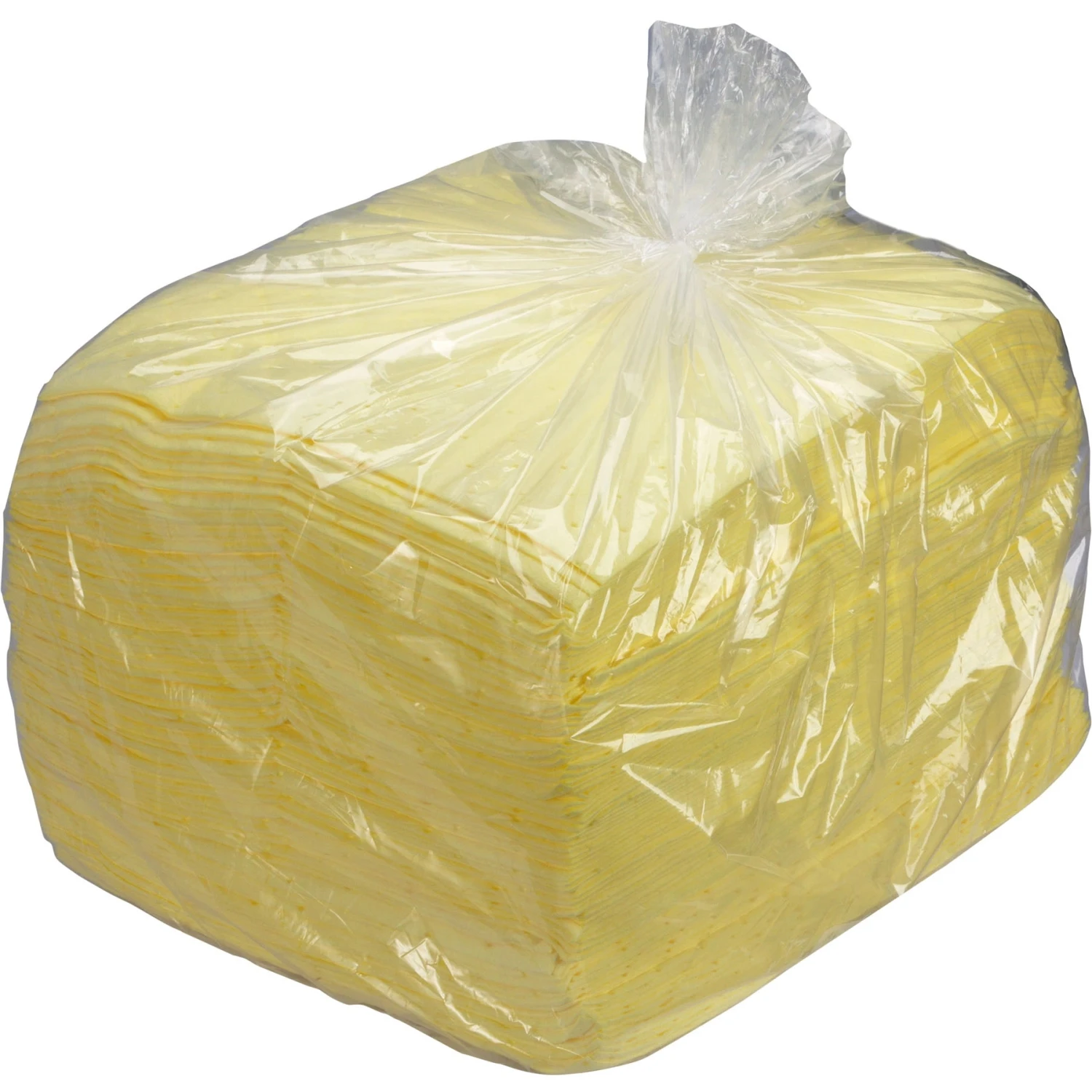 15" X 18" Heavy-Weight Hazmat Absorbent Pads, Sonic Bonded, Yellow (100 Pads/bag) - Image 3