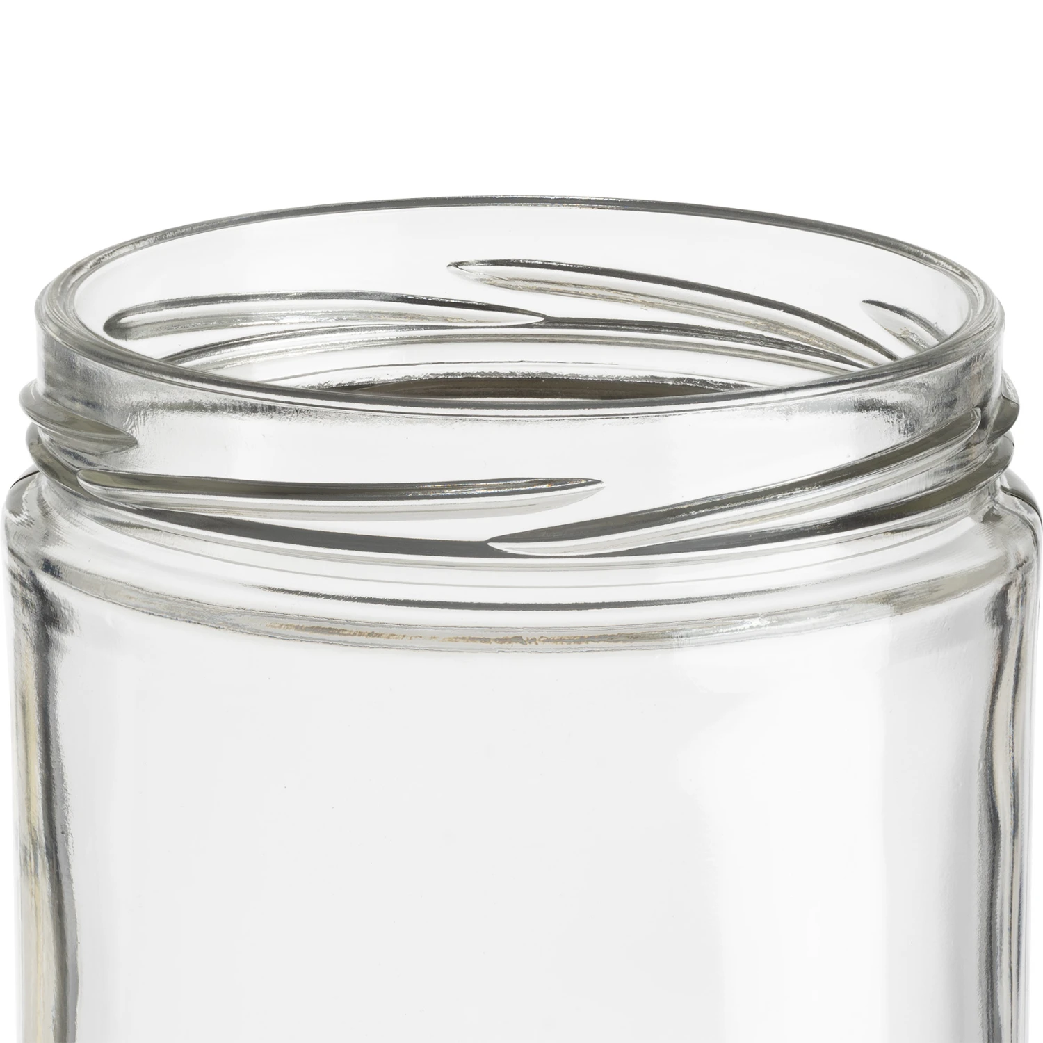 16 Oz. Clear Glass Straight Sided "Salsa" Jar, 82mm 82-2040, 12/cs - Image 3