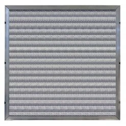 20" X 20" X 2" Depth Loading Aluminum Washable HVAC Filter, MERV 8