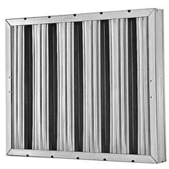 16" X 25" X 2" 304 Stainless Steel Washable Grease Filter