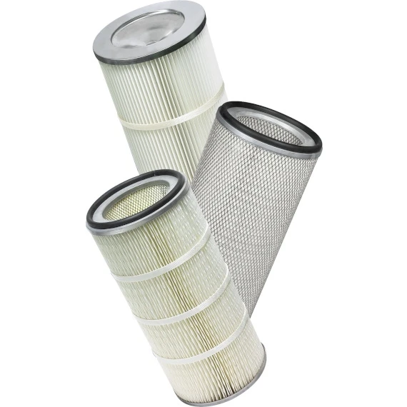 12-3/4" X 26" (MERV 12) Dust Filter Cartridge W/Gasket, Open/Open