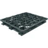 48" X 40" X 5-9/10" Heavy-Duty Plastic Pallet, 4-Way Fork Access, 17,600 Lb. Capacity