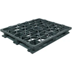 48" X 40" X 5-9/10" Heavy-Duty Plastic Pallet, 4-Way Fork Access, 17,600 Lb. Capacity