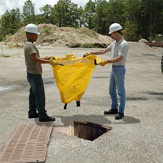 24" X 24" Curb Style Ultra-Drain Guard®, Reusable Model