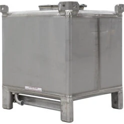 350 Gallon IBC Tank, Stainless Steel, Food Grade