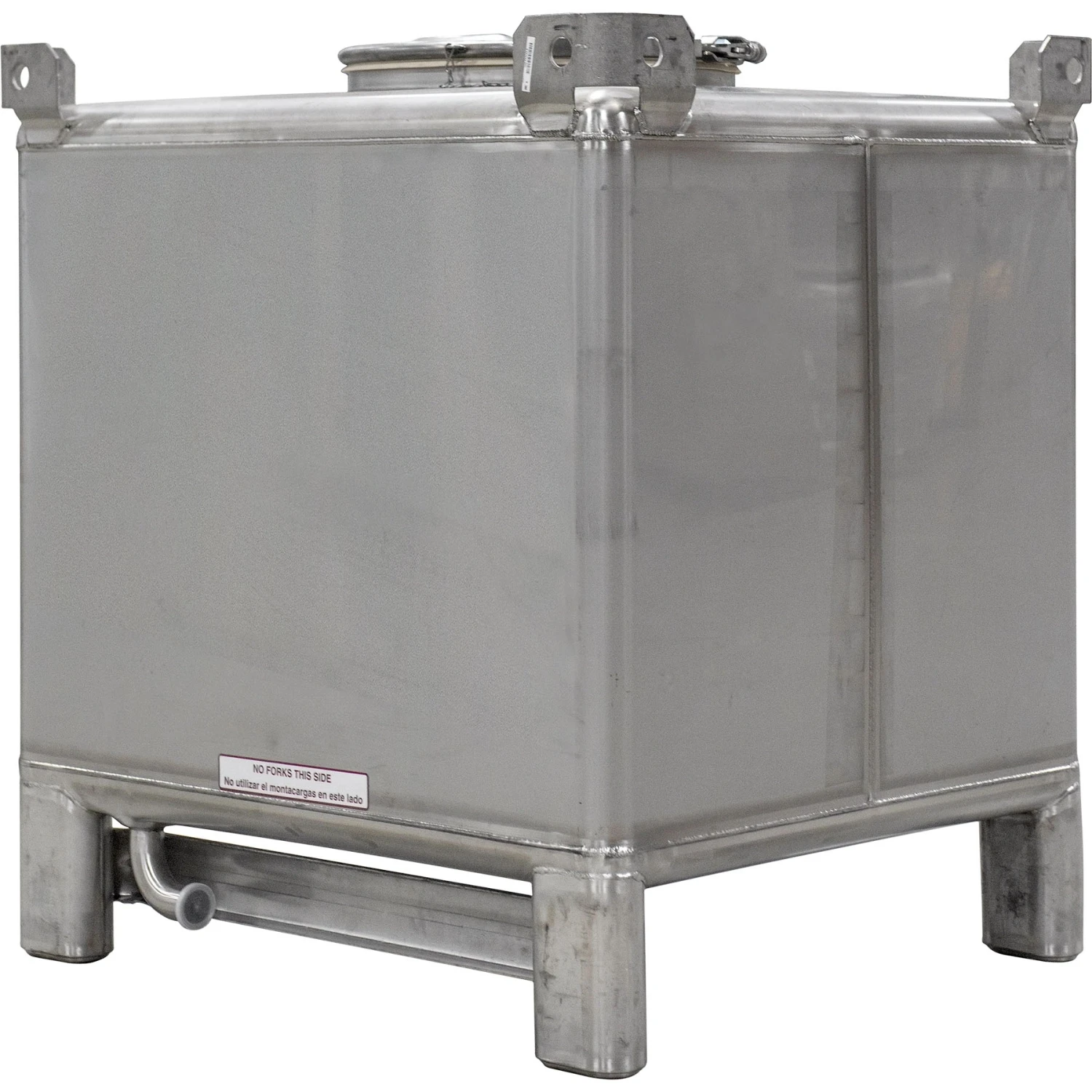 350 Gallon IBC Tank, Stainless Steel, Food Grade