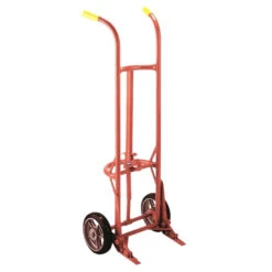 Wesco Deluxe Drum Truck, 10" Moldon Rubber Wheels (for Steel Drums)