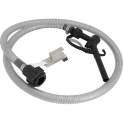 8' PVC Hose Kit, PP Nozzle, 2" Female NPT, For Drums Or IBC Totes