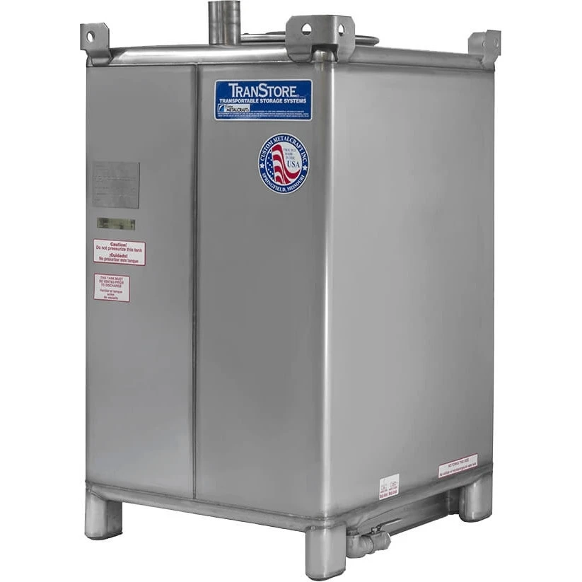 450 Gallon IBC Tank, Stainless Steel