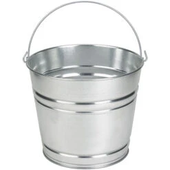 10 Quart Galvanized Steel Bucket