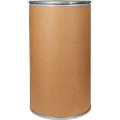 75 Gallon Fiber Drum, Steel Cover W/Lever Lock Ring