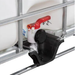 2" NPT Cylinder Valve For IBC Totes, W/Cap & EPDM Gasket