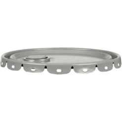 24 Gauge Gray Steel Lug Cover, Epoxy Phenolic Lined W/Rieke Flexspout® (S3 Series)