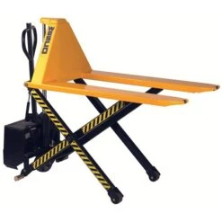 Wesco Electric Telescoping High Lift Pallet Jack, 21" X 45" (3,000 Lbs.)