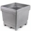 207 Gallon Gray Heavy Duty Bin, 4-Way Replaceable Base, MonsterCombo® 2933