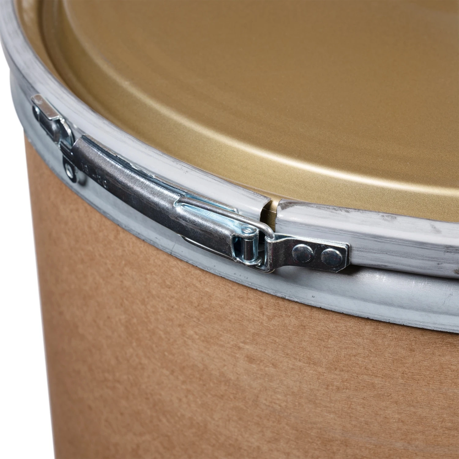 30 Gallon Fiber Drum, UN Rated, Steel Cover W/Lever Lock Ring - Image 3