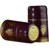 30 X 55mm Burgundy W/Gold Grapes PVC Capsules W/Tear Tab, 100/cs