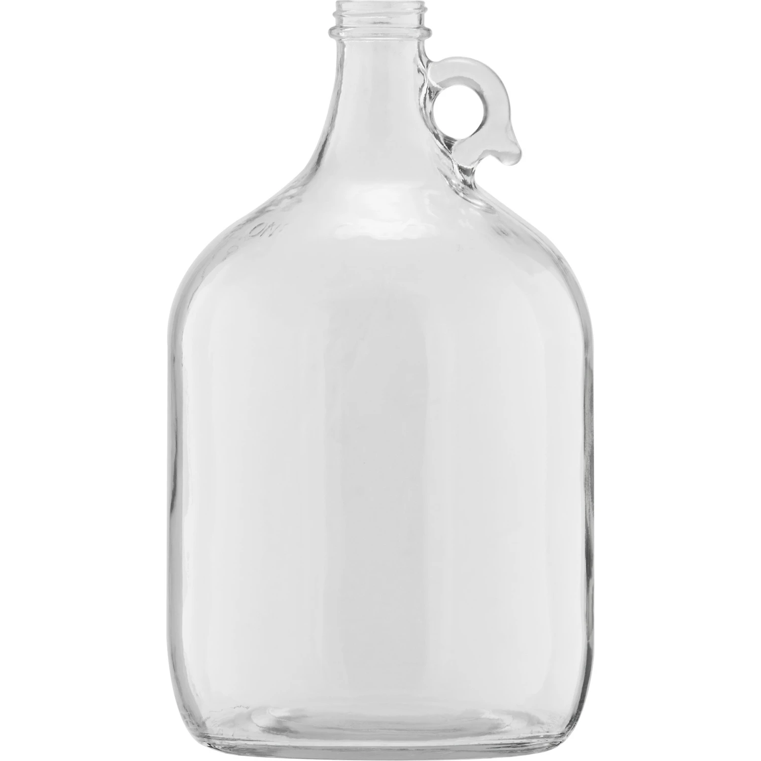 1 Gallon (128 Oz.) Clear Glass Jug, 38mm 38-405