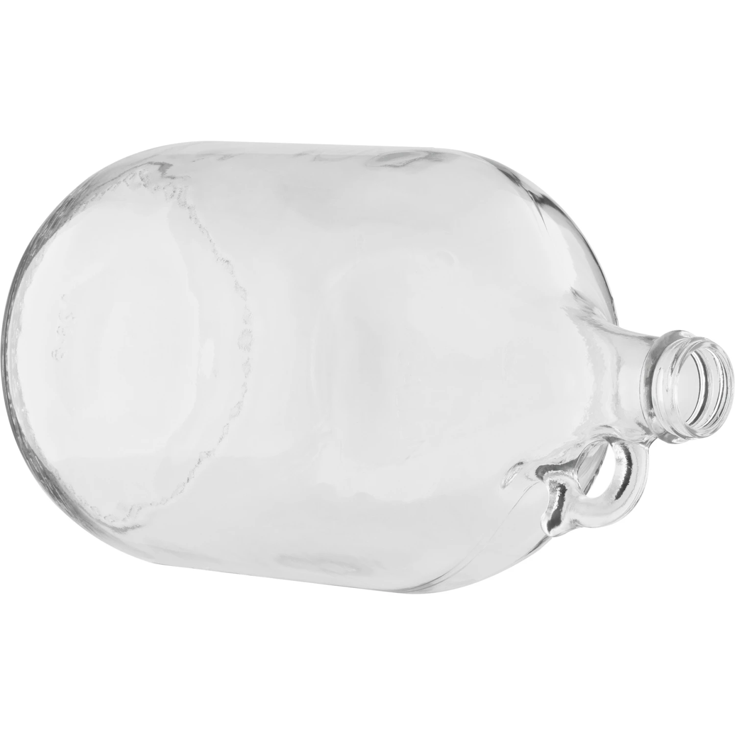 1 Gallon (128 Oz.) Clear Glass Jug, 38mm 38-405 - Image 3