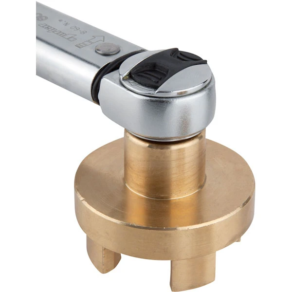 Premium Adjustable Drum Torque Wrench Kit, 3/8" Drive W/ Sparkless 2" & 3/4" Sockets - Image 2