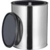 1 Gallon Metal Paint Can With Lid, Gray Epoxy Phenolic Lined, 7.688" H (Case Pack)