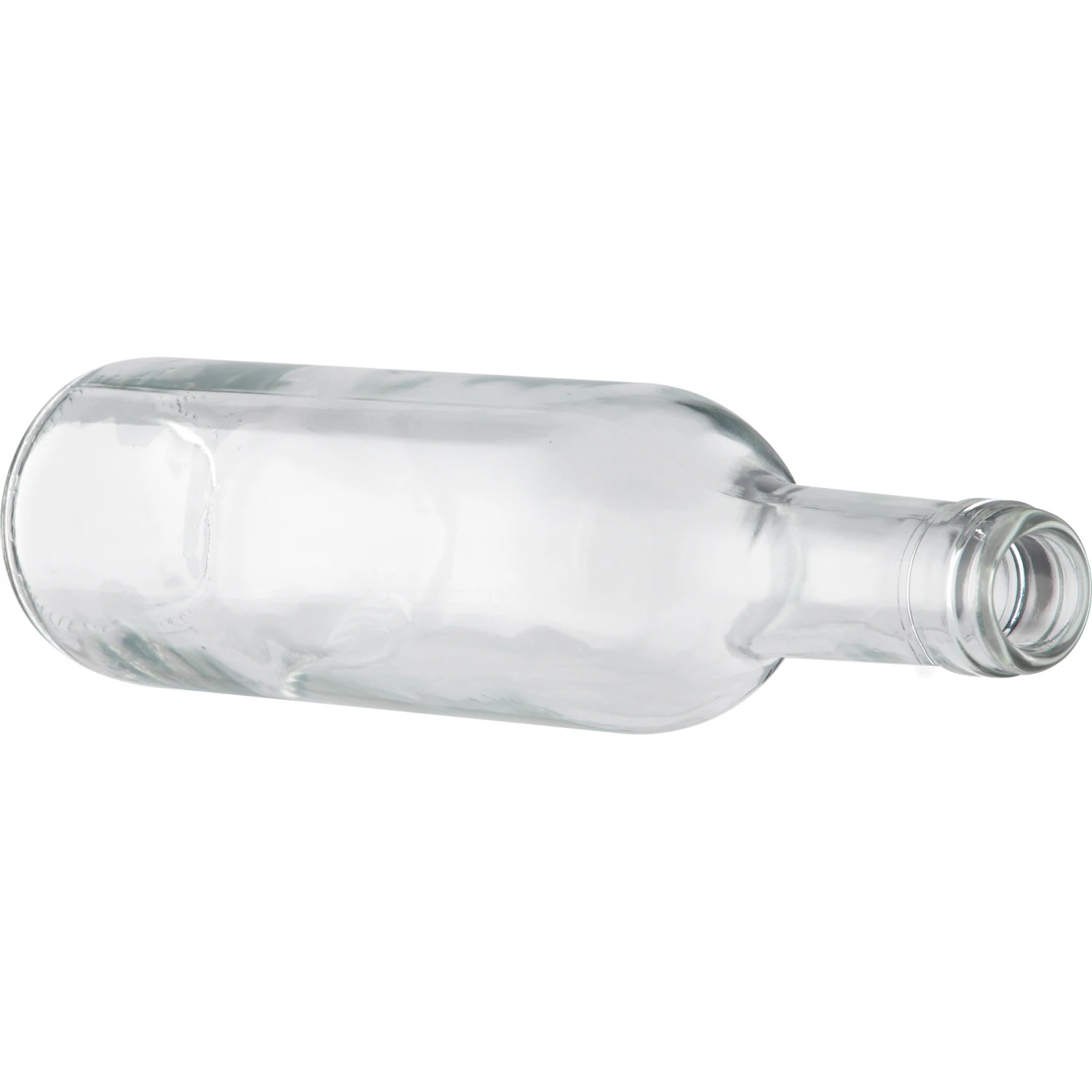 375 Ml Clear Bordeaux Wine Bottles, Mini Punt, Cork, 24/cs - Image 3