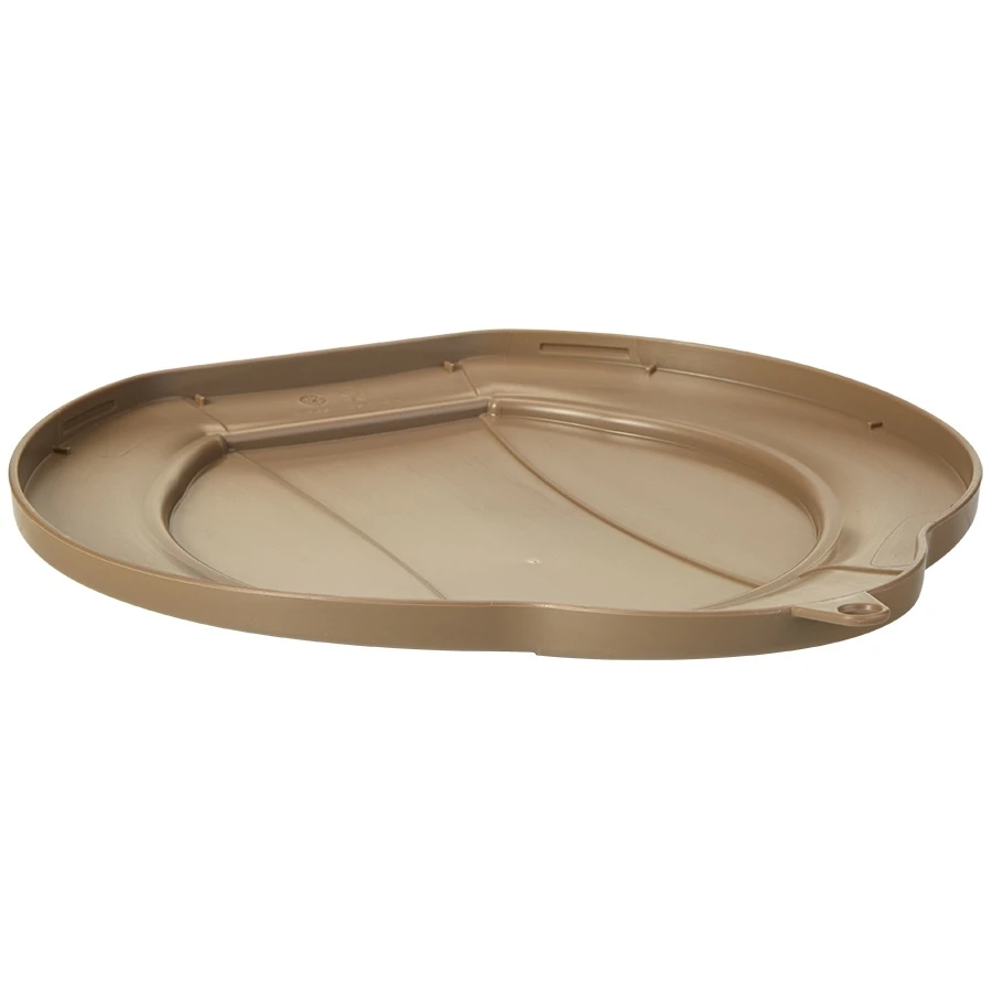 3 Gallon Brown PP Plastic Bucket Lid - Image 2