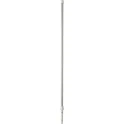 White Telescopic Aluminum Handle, 63"-113" Length