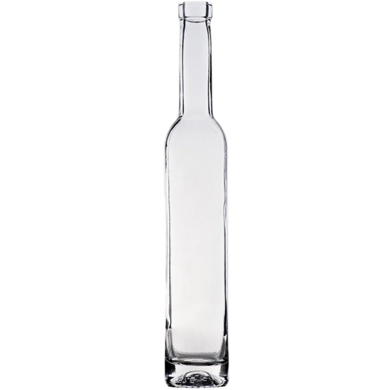 375 Ml Clear Glass Niagara Wine Bottle, Mini Punt, Bar Top, 12/cs
