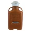 20 Liter Amber HDPE Plastic Laboratory Carboy W/120mm Cap