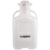 20 Liter White HDPE Plastic Laboratory Carboy W/120mm Cap