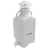 20 Liter White HDPE Plastic Laboratory Carboy W/120mm Cap & Spigot