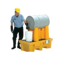 1-Drum Rack Containment System, With Drain - UltraTech 2387