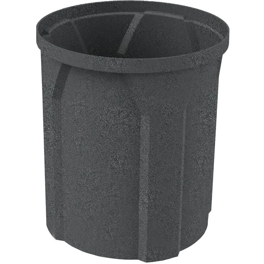 42 Gallon Dark Granite Recycling Receptacle, Flat Top 4" Opening - Image 2