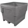 244 Gallon Gray Heavy Duty Bin, 2-Way Base, ArmorBin® 5036