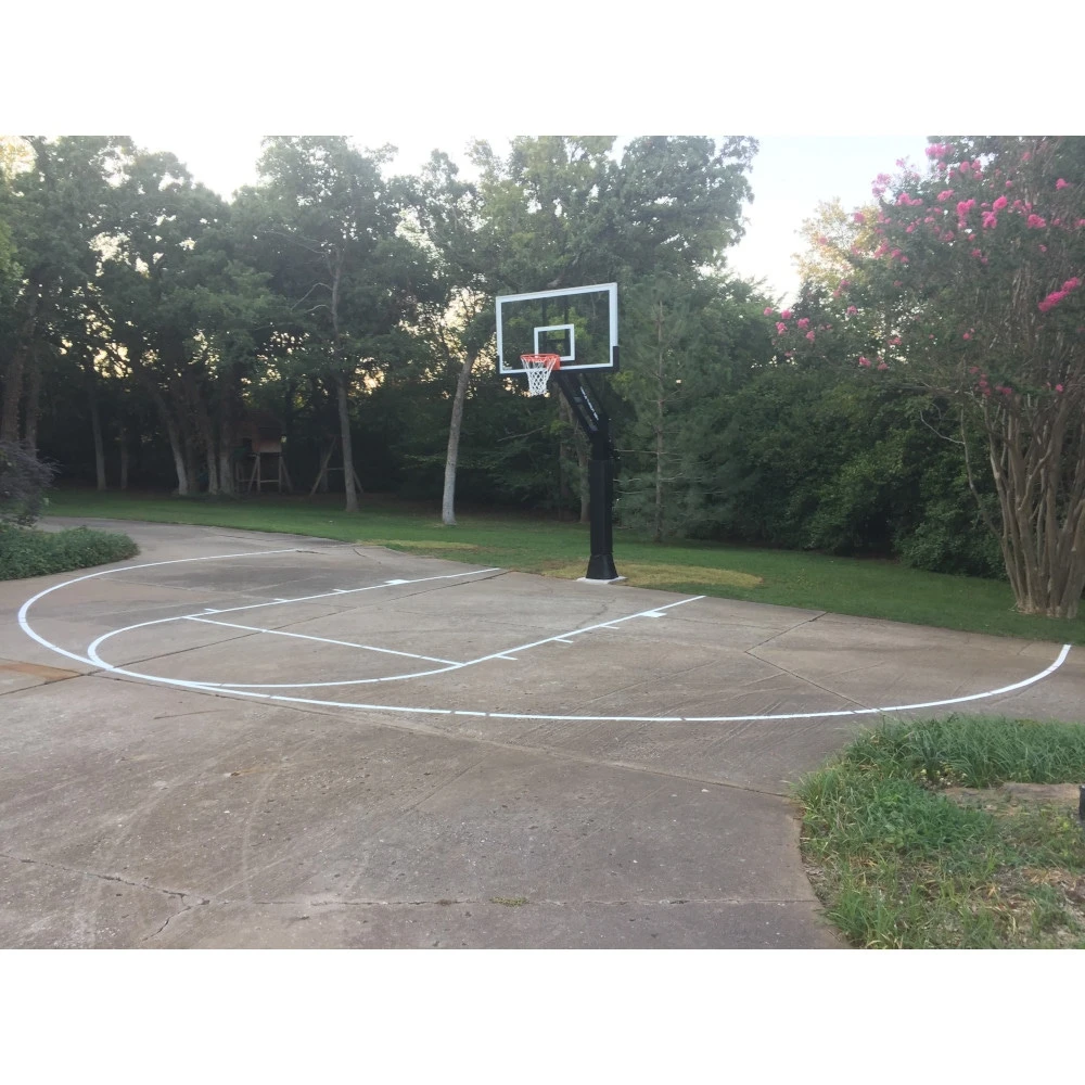 NCAA Basketball Court Stencil Kit, 20' 9" High, 1/8" Thick - Image 2