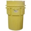 180 Gallon Yellow Overpack Plastic Drum W/Screw On Lid