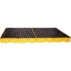 8-Drum Yellow Modular Spill Platform, No Drain