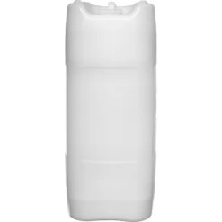 8.5 Gallon Natural Plastic Tight Head Container, 70mm (8TPI), White Vent Cap