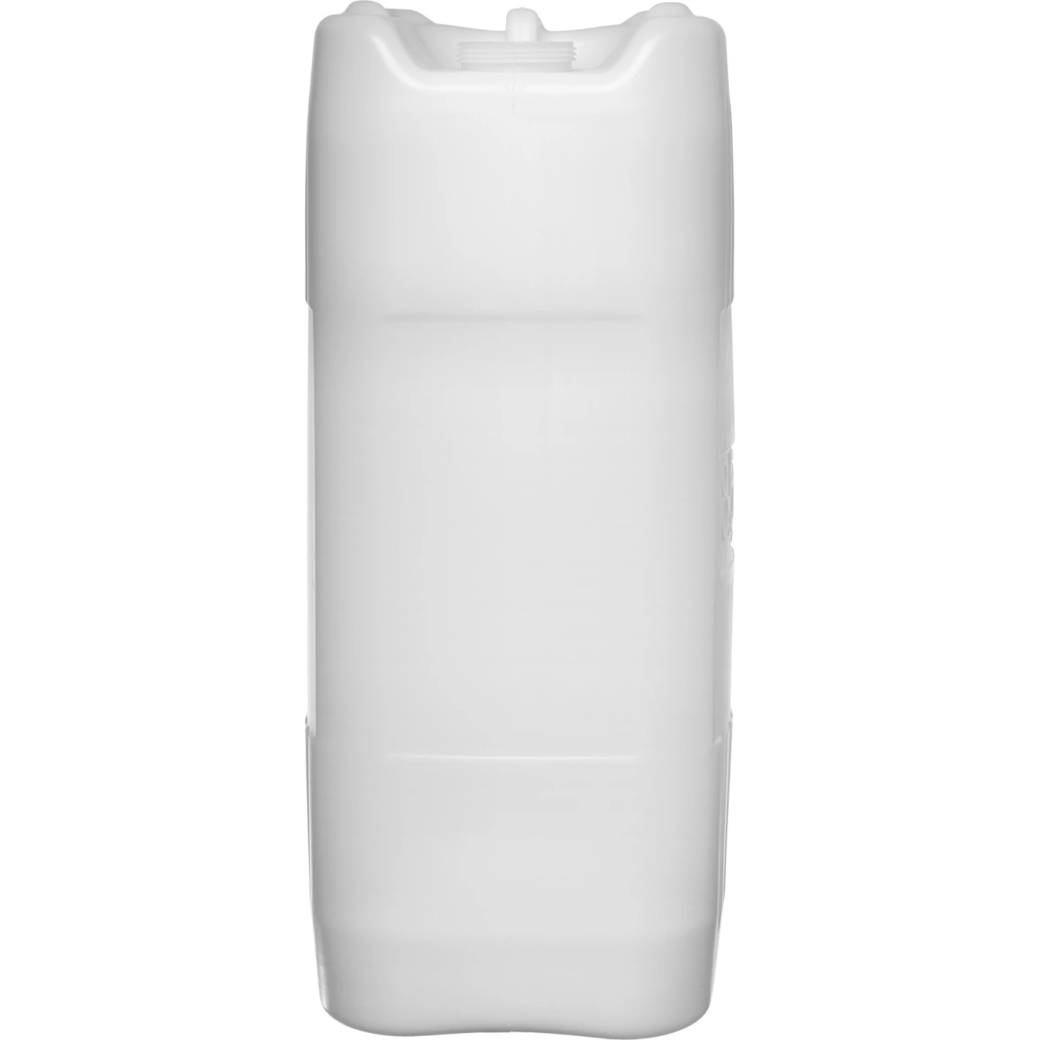 8.5 Gallon Natural Plastic Tight Head Container, 70mm (8TPI), White Vent Cap
