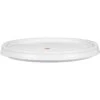 5 Gallon Fluorinated UN Rated White Plastic Pail Lid W/Gasket (P6 Series)