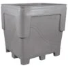 377 Gallon Gray Heavy Duty Bin, 4-Way Base, ArmorBin® 6054