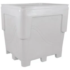 355 Gallon Natural Heavy Duty Bin, 4-Way Base, ArmorBin® 6051