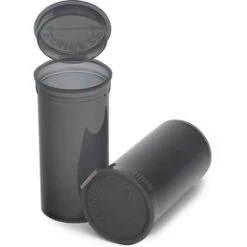 13 Dram Gray Plastic Pop Top Container, 315/cs