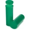 60 Dram Green Plastic Pop Top Container, 75/cs