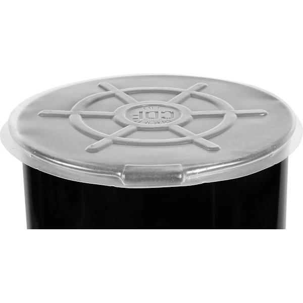 Clear Drum Cover For 55 Gallon Open Head Drum - Image 2