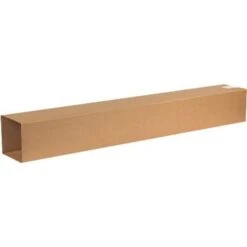 48" X 6-3/4" X 6-3/4" Heavy-Duty Corrugated Telescoping Outer Box, Double Wall, 275#/ECT-48