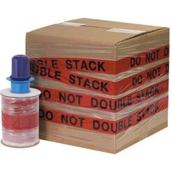 "DO NOT DOUBLE STACK" Goodwrappers® Identi-Wrap 80 Gauge - 5" X 500', 6/pk