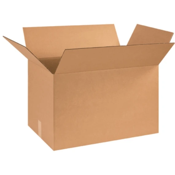 25" X 16" X 16" Corrugated Box, Single Wall, 200#/ECT-32